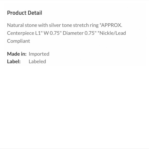 New western Navaho adjustable ring - Picture 2 of 9